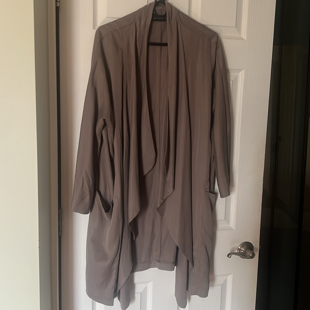 ZARA woman open front cardigan